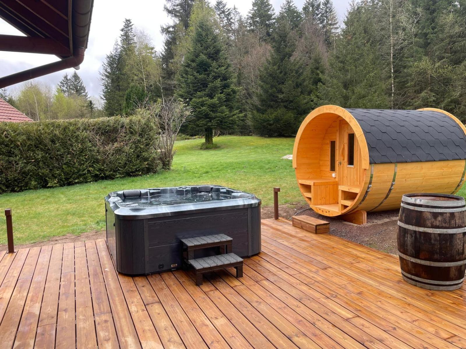 Chalet Cosy & Confort Spa,sauna,petanque,ve - Situation A